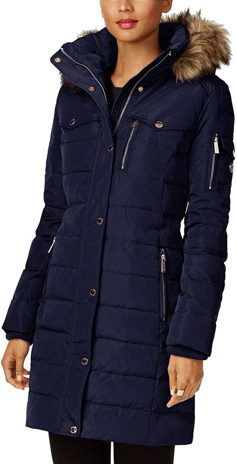 michael kors puffer coat sale|michael kors navy puffer coat.